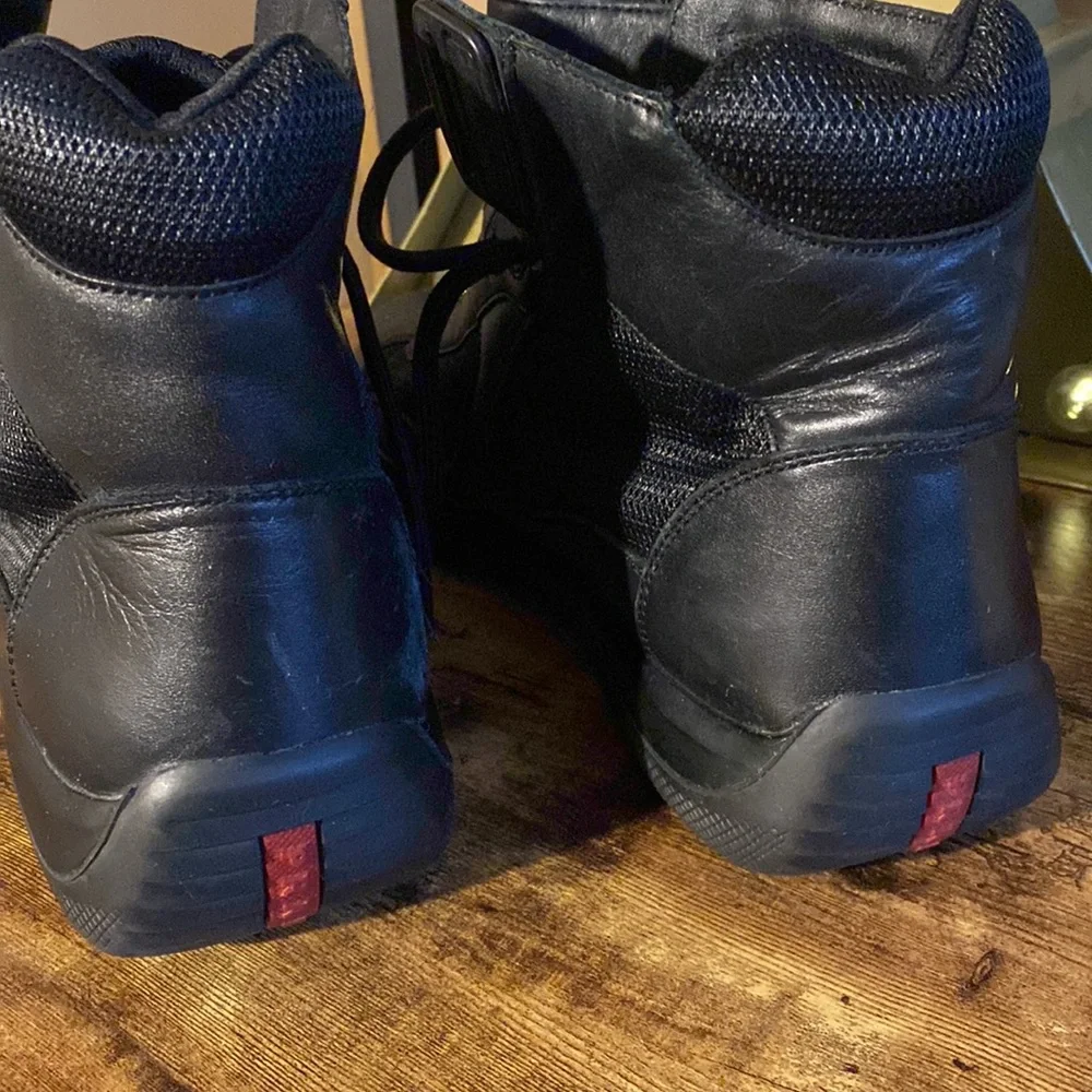 Men’s Hightop Prada Sneakers - Picture 3 of 6